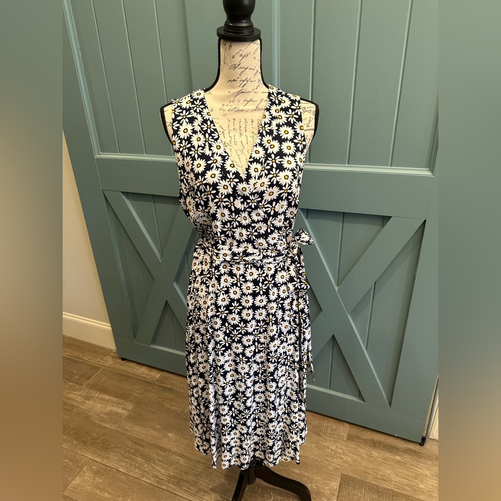Loft Daisy Print Dress